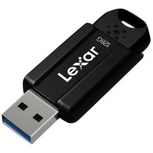 Lexar | Flash Drive | JumpDrive S80 | 256 GB | USB 3.1 | Melns