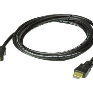 Aten | Augstas ātrgaitas True 4K HDMI kabelis ar Ethernet, 2 m | 2L-7D02H-1