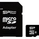 Silicon Power | 8 GB | MicroSDHC | Flash atmiņas klase 10 | SD adapters