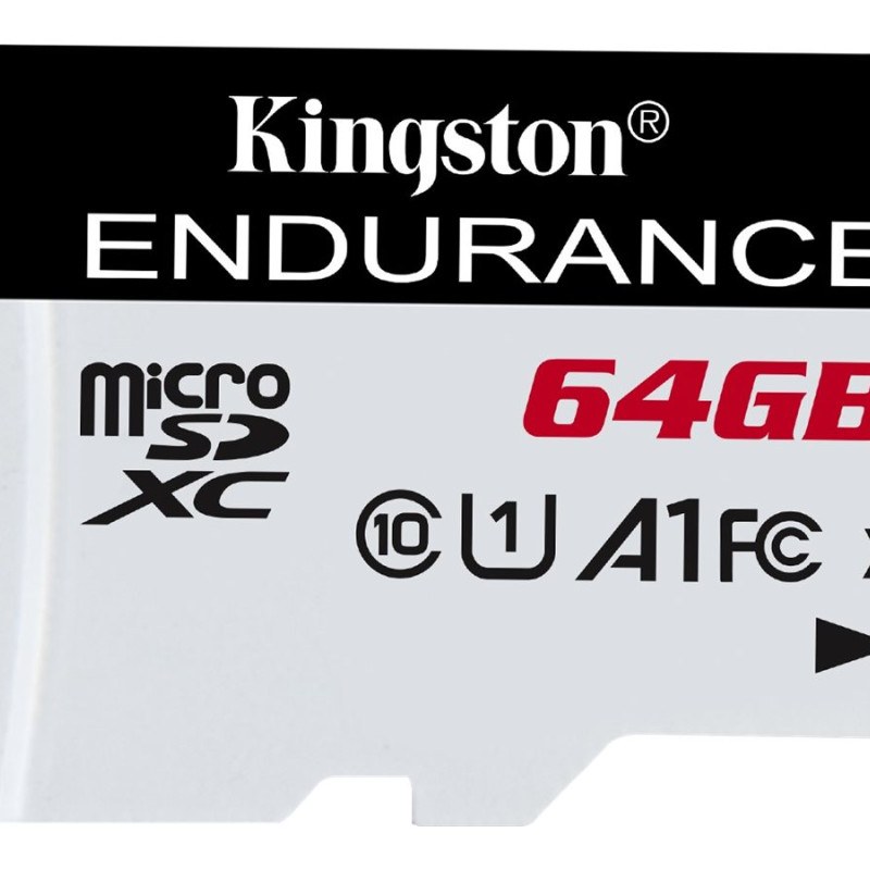 Kingston | Endurance | UHS-I U1 | 64 GB | micro SDXC | Flash memory class 10