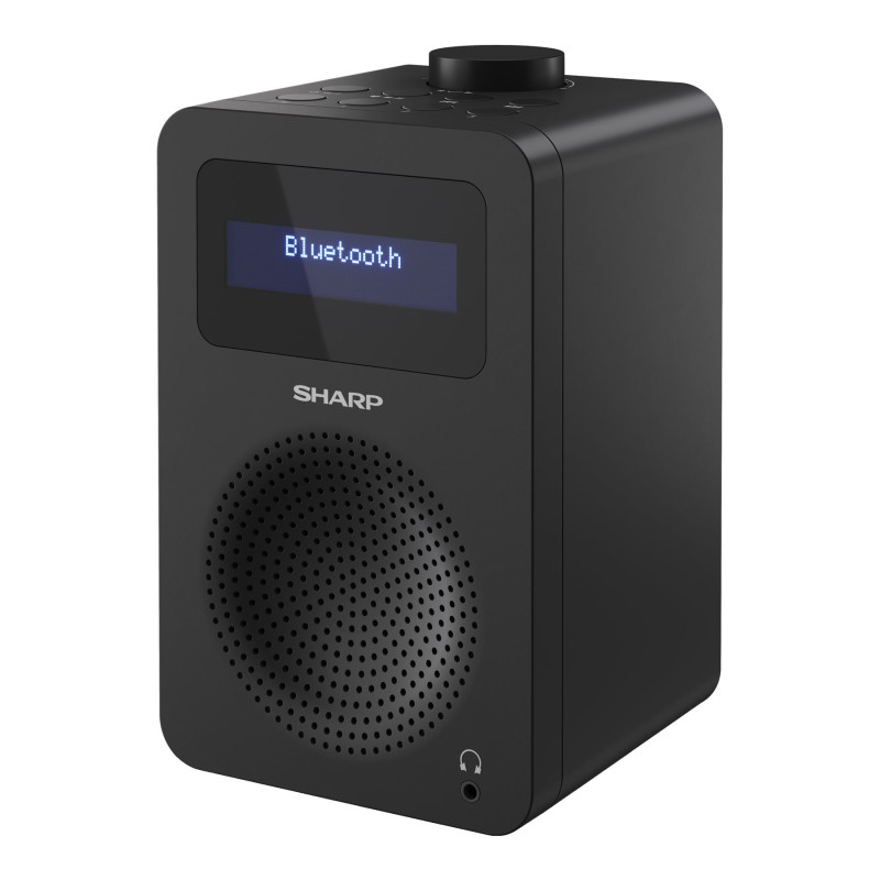 Sharp DR-430(BK) Digital Radio, FM/DAB/DAB+, Bluetooth 5.0, Midnight Black | Sharp | Digital Radio | DR-430(BK) | Bluetooth | Midnight Black