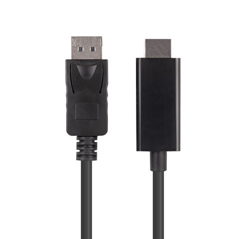 Lanberg | DisplayPort to HDMI Cable | CA-DPHD-11CC-0050-BK | DisplayPort Male | HDMI Male | DP to HDMI | 3 m