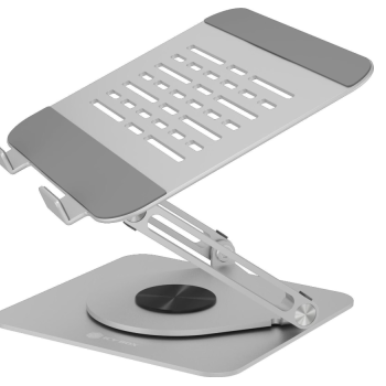 Raidsonic Klēpjdatora statīvs IB-NH300-R | Ergonomiska pozicionēšana, Pagriežams dizains | 17