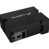 Lanberg Switch PoE Extender 1xIn 3xOut Fast Ethernet Din Rail at 30W metal clips | DIN-FE4-AT-30W