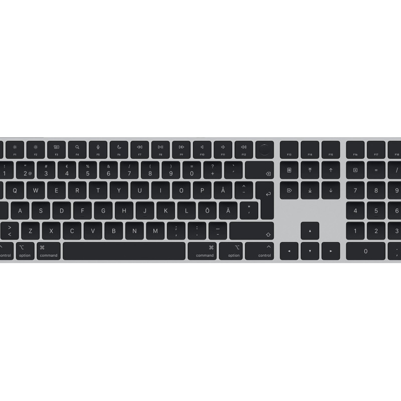 Apple Magic Keyboard ar Touch ID un ciparu taustiņiem | MXK83S/A | Standarta | Bezvadu | Bluetooth | Zviedru