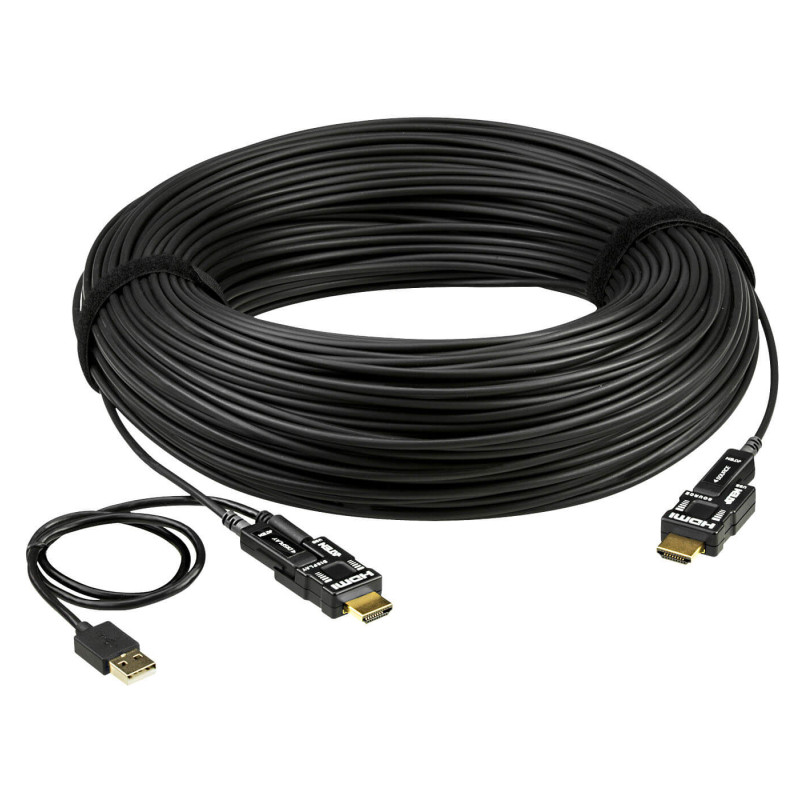 Aten VE7834A 60M True 4K HDMI aktīvais optiskais kabelis, True 4K@60m | Aten