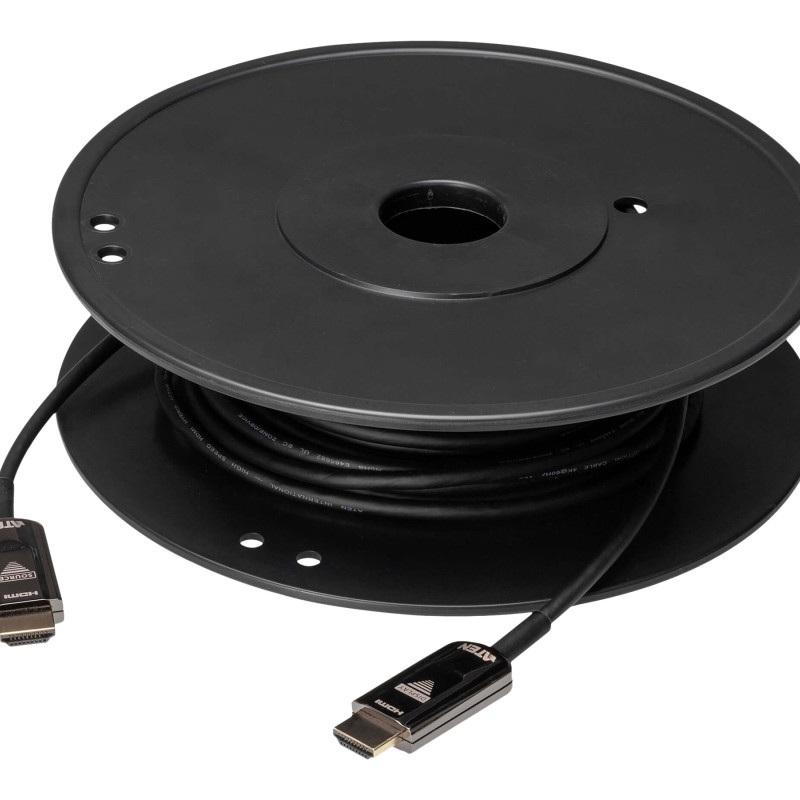 Aten VE781030 30 m True 4K aktīvais optiskais HDMI kabelis, True 4K@30m | Aten | True 4K HDMI aktīvais optiskais kabelis | VE781030 | HDMI Type-A spraudnis | HDMI Type-A spraudnis | HDMI uz HDMI | 30 m
