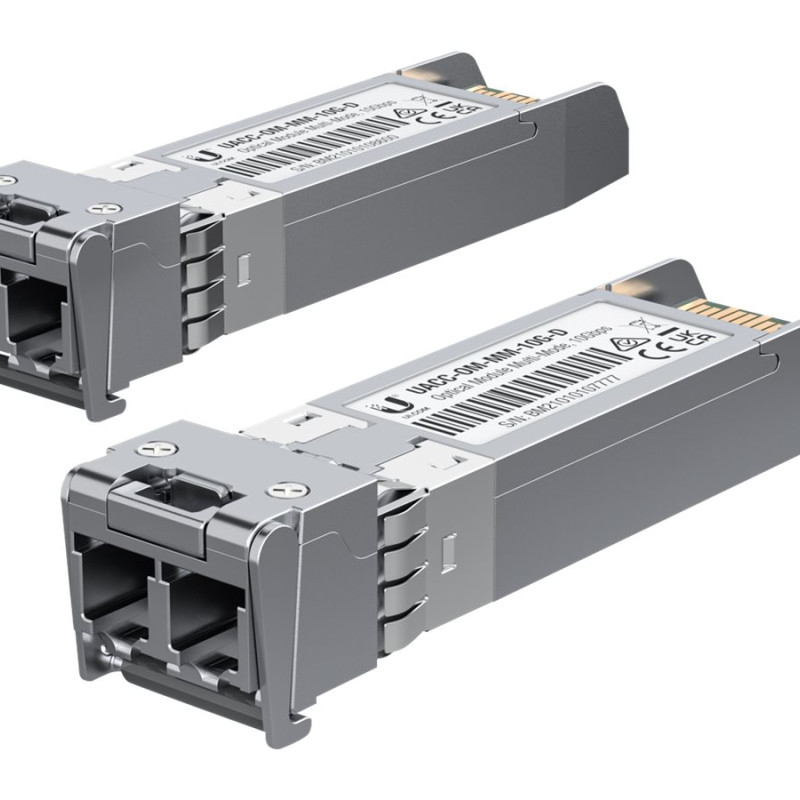Ubiquiti | Optiskais modulis Multi-Mode 2-PACK | UACC-OM-MM-10G-D-2 | Multi-Mode šķiedra | Viļņa garums 850 nm | Maksimālais pārraides attālums 300 m