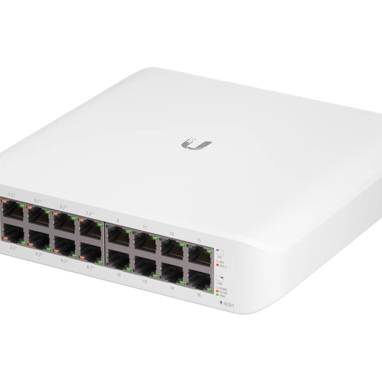 Ubiquiti | Switch Lite 16 PoE | USW-Lite-16-POE | Pārvaldāms L2 | Piestiprināms pie sienas/Galds | PoE+ portu skaits 8