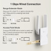 TP-LINK BE3600 Divjoslu Wi-Fi 7 signāla pastiprinātājs | RE225BE | 802.11ax | 2882/688 Mbit/s | Ethernet LAN (RJ-45) pieslēgvietas 1 | MU-MIMO Nē | bez PoE | Antenas tips Ārējā