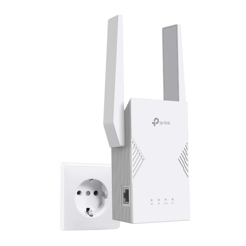 TP-LINK BE3600 Divjoslu Wi-Fi 7 signāla pastiprinātājs | RE225BE | 802.11ax | 2882/688 Mbit/s | Ethernet LAN (RJ-45) pieslēgvietas 1 | MU-MIMO Nē | bez PoE | Antenas tips Ārējā