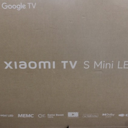 IZPĀRDOŠANA. Xiaomi TV S Mini LED 65 2026 | IZPĀRDOŠANA. Xiaomi | S Mini LED 2026 | 65 | Smart TV | Google TV | 4K UHD | Tumši pelēks | BOJĀTA IEPAKOJUMS