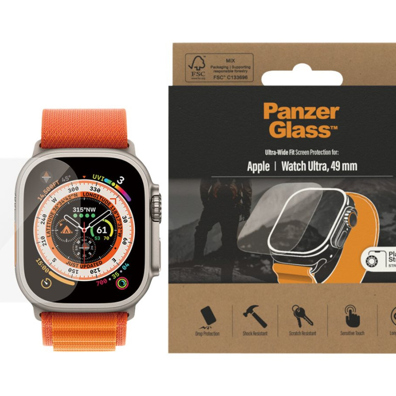 PanzerGlass Screen Protector Apple Watch Ultra 49mm | PanzerGlass