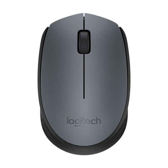 Logitech | M170 | Bezvadu pele | Melna, pelēka