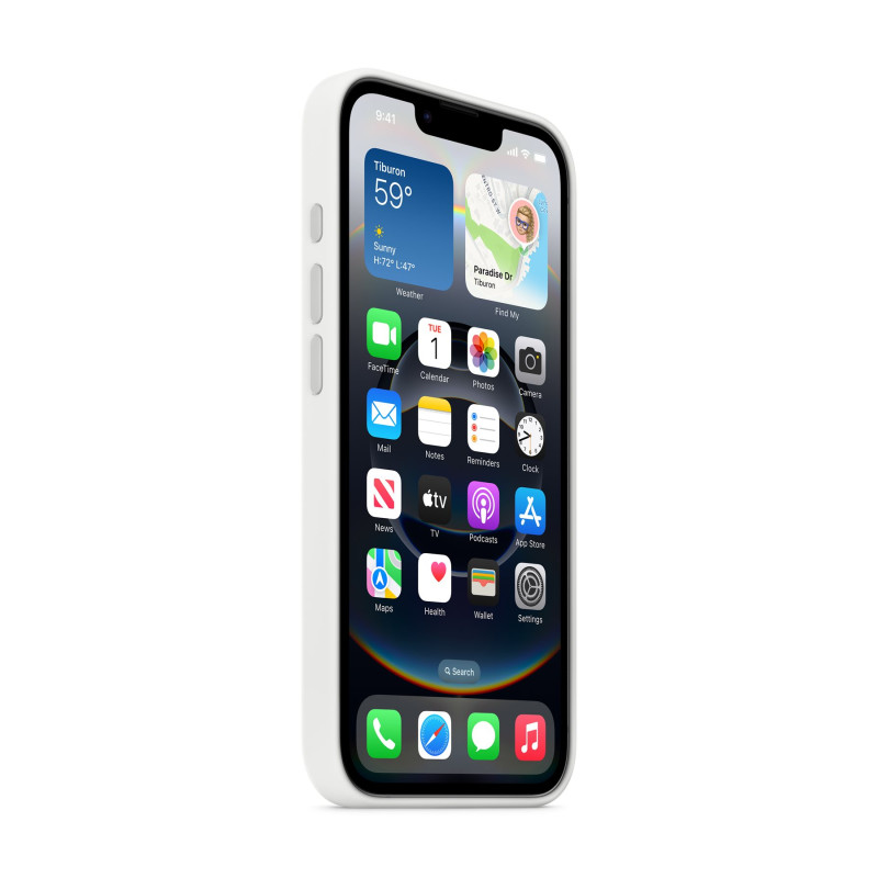 Apple iPhone 16e Silicone Case – White | Apple
