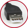 Cablexpert | USB 2.0 | Melns | Vīrietis A spraudnis uz vīrietis Micro-B spraudni USB 2.0 kabelis* Zelta pārklājuma kontakti uzticamai augstas ātruma datu pārraidei* Veidoti savienotāji | USB-A uz micro-USB