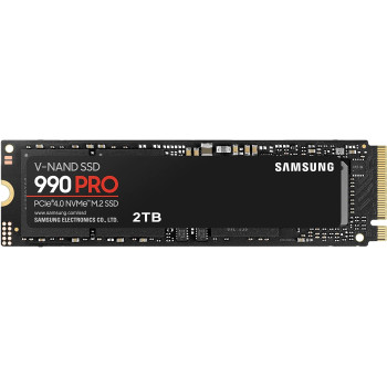 Samsung | 990 PRO | 2000 GB | SSD formāts M.2 2280 | Interfeiss PCIe Gen4x4 | Lasīšanas ātrums 7450 MB/s | Rakstīšanas ātrums 6900 MB/s