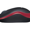 Logitech | Pele | M185 | Bezvadu | Sarkana