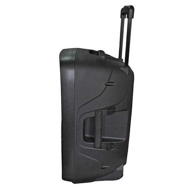 Wharfedale mobilā aktīvā skaņas sistēma ar mikrofonu | EZ-15A | 140 W | Bluetooth | 4 Ω | Bezvadu savienojums | Pārvietojama | Melna
