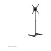 Neomounts Floor stand | NS-FS100BLACK | Augstuma regulēšana, Noliekšana, Rotācija | 10-55