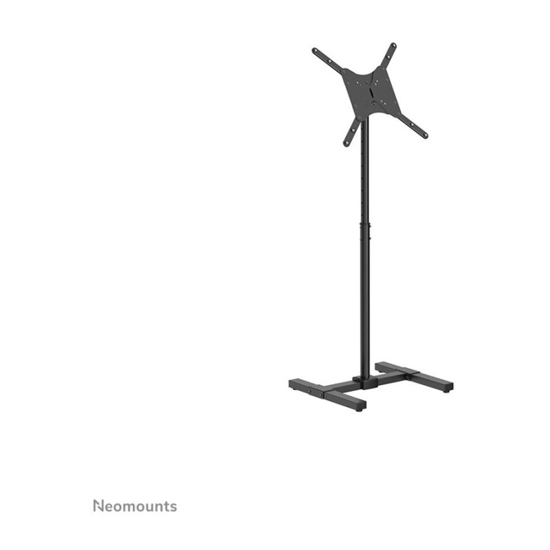 Neomounts Floor stand | NS-FS100BLACK | Augstuma regulēšana, Noliekšana, Rotācija | 10-55