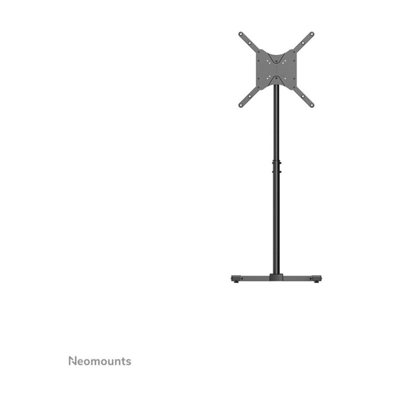 Neomounts Floor stand | NS-FS100BLACK | Augstuma regulēšana, Noliekšana, Rotācija | 10-55