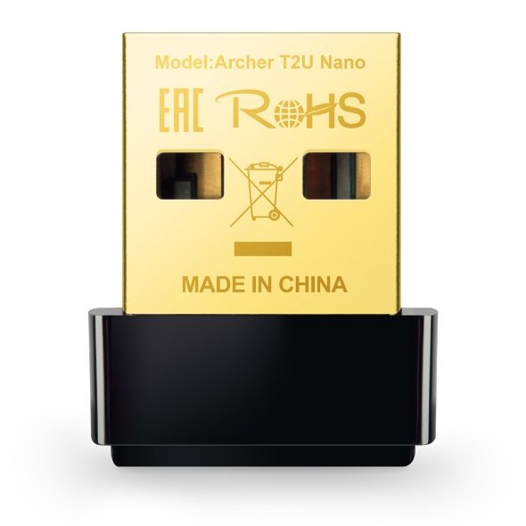 TP-LINK | Divu joslu USB 2.0 adapters | Archer T2U Nano