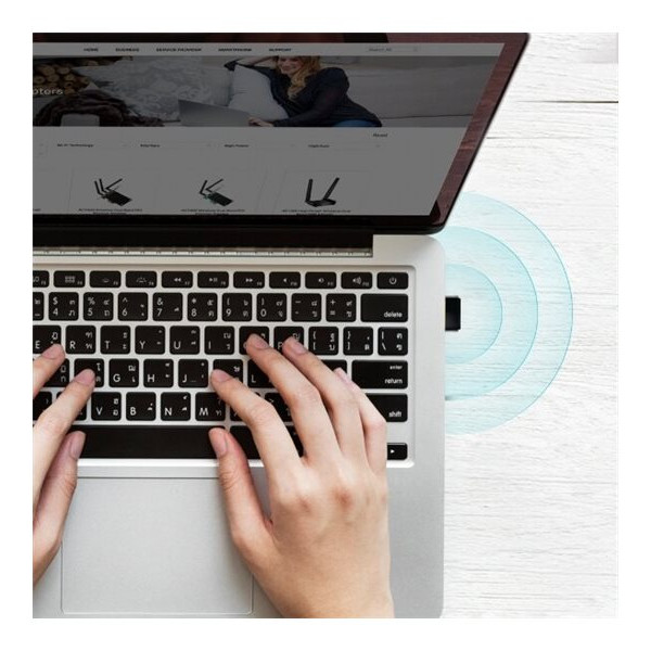 TP-LINK | Divu joslu USB 2.0 adapters | Archer T2U Nano