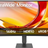 LG 34U620B-B UltraWide | 34" | VA | WQHD | 21:9 | 144 Hz | 5 ms | 3440 x 1440 pikseļi | 300 cd/m² | HDMI portu skaits 2