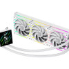 Gamemax CPU Liquid Cooler | HAILSTORM 360 LCD WH | White