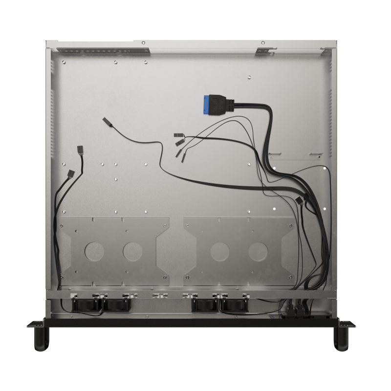 Lanberg Rackmount servera korpuss ATX 420/10 19
