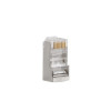 Lanberg | RJ45 CAT.6 FTP spraudnis 8P8C caurlaides tips, 100 gab. | PLS-6000EZ | Caurspīdīgs