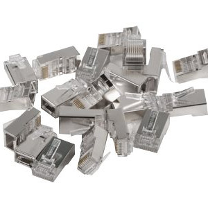 Lanberg | RJ45 CAT.6 FTP spraudnis 8P8C caurlaides tips, 100 gab. | PLS-6000EZ | Caurspīdīgs