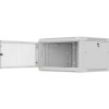 Lanberg Wall mounted installation cabinet 19" 9U 600X600 | WF01-6606-23S | Grey