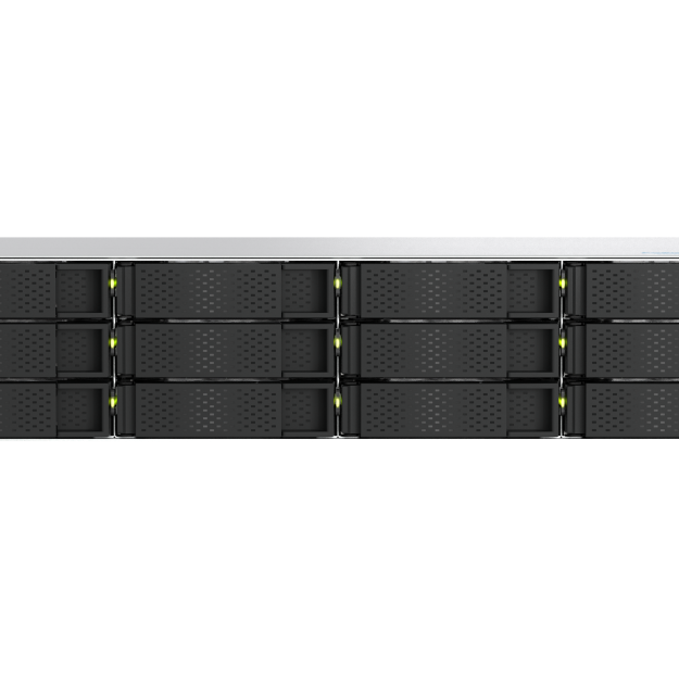 QNAP 12-Bay Experience exceptional enterprise performance | TS-H1277AXU-RP-R7-32G | AMD Ryzen 7 | 7000 | 32 GB | UDIMM DDR5