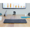 Logitech | K400 Plus | Keyboard with Trackpad | Wireless | US | Black | • Keyboard• Unifying receiver • 2 AA batteries (pre-installed)• User documentation