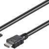 Goobay | DVI-D/HDMI kabelis, niķelēts | 50580 | DVI-D spraudnis Single-Link (18+1 pin) | HDMI spraudnis (A tips) | 2 m