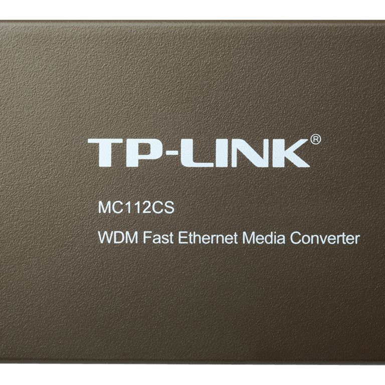 TP-LINK | VDM Media Converter | MC112CS | 10/100M RJ45 port