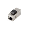 Lanberg | Pārejas keystone ligzda RJ45 uz RJ45 CAT.6 FTP | KSF6-3000