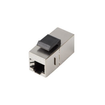 Lanberg | Pārejas keystone ligzda RJ45 uz RJ45 CAT.6 FTP | KSF6-3000