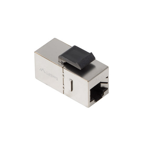 Lanberg | Pārejas keystone ligzda RJ45 uz RJ45 CAT.6 FTP | KSF6-3000