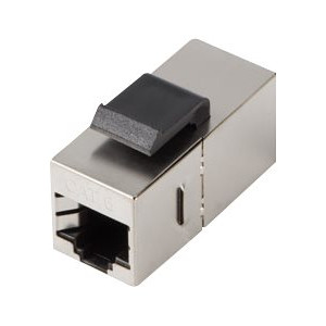 Lanberg | Pārejas keystone ligzda RJ45 uz RJ45 CAT.6 FTP | KSF6-3000