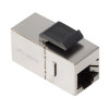 Lanberg | Pārejas keystone ligzda RJ45 uz RJ45 CAT.6 FTP | KSF6-3000
