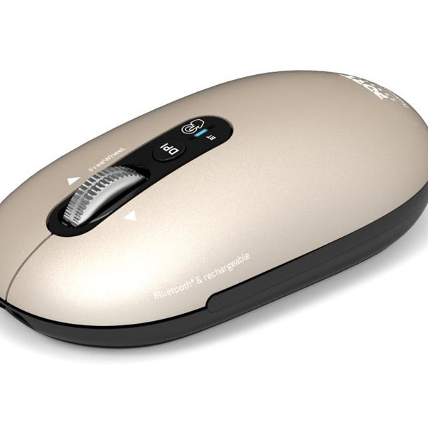PORT CONNECT Mouse | PURE MAC | Wireless | Bluetooth | Beige Perle