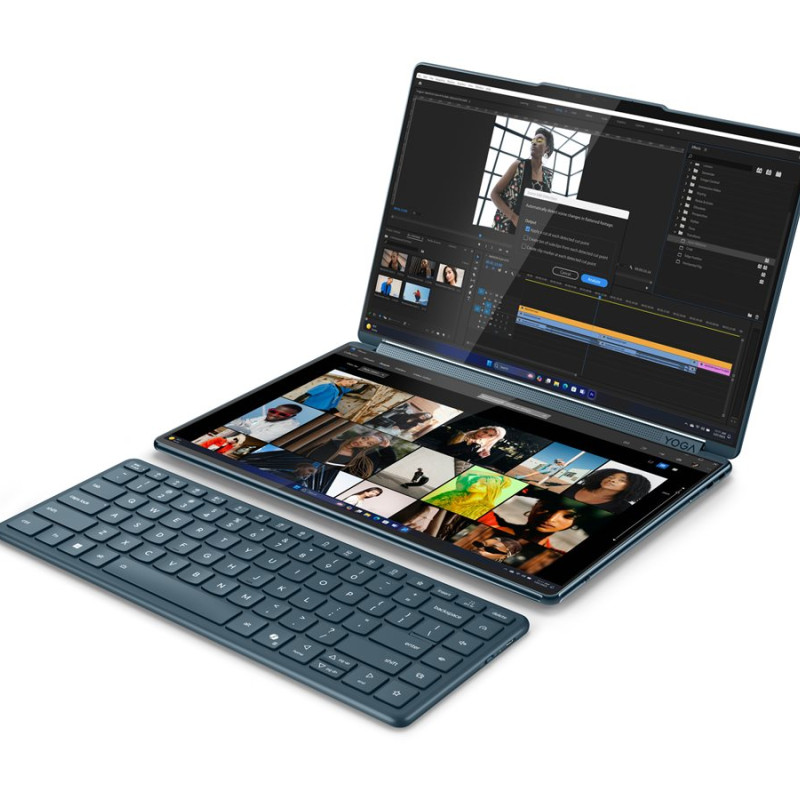 Lenovo Yoga Book 9 14IAH10 Touch 2x14 2.8K ULT7-255H/32GB/1TB/Intel Arc 140T/WIN11 Home/ENG Backlit kbd/Tidal Teal | Lenovo