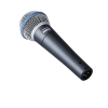 Shure | Vokālais mikrofons | BETA 58A | Tumši pelēks