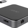 Acer 7‑in‑1 USB Type‑C dokstacija | Ethernet LAN (RJ‑45) porti 1 | DisplayPorti 1 | HDMI porti 1