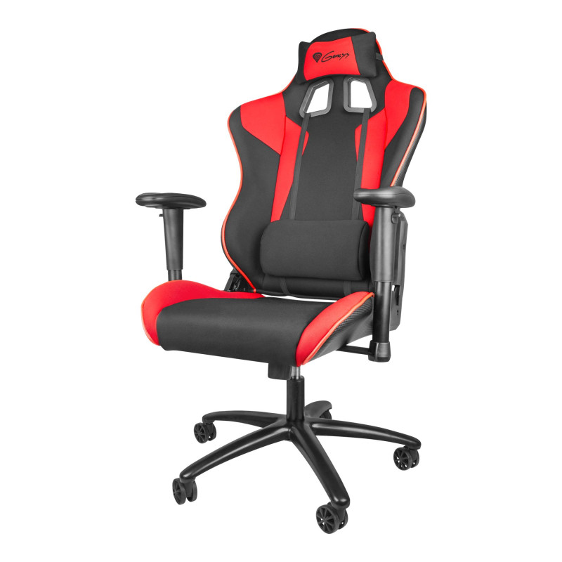 Genesis Nitro 770 ekoloģiskā āda | Spēļu krēsls | Melns/Sarkans