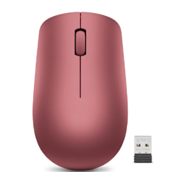 Lenovo | Bezvadu pele | 530 | Bezvadu | Bezvadu pele | 2.4 GHz bezvadu caur Nano USB | Ķiršu sarkans