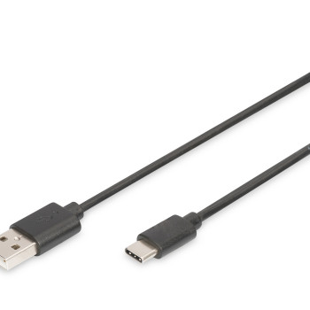 Digitus | USB Type-C savienojuma kabelis, USB-A - USB-C | AK-300154-010-S